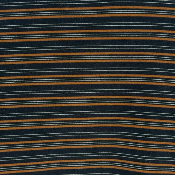 Kitty Hawk Vivian Wang Top Women's L Vintage Fall Striped Velvet Mock Neck 90s - Picture 3 of 7